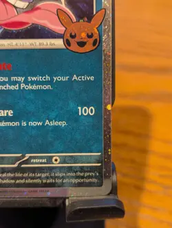 Pokemon TCG 2024 Trick or Trade Gengar Cosmos Holo 057/091 Halloween Stamped - Image 4