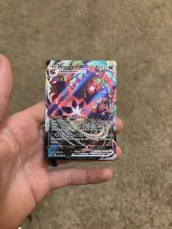 Pokemon TCG Eternatus VMAX SWSH045 Black Star Promo Card Mint Condition - Image 1