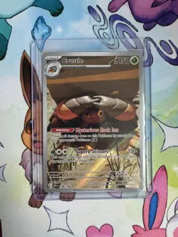 Pokemon TCG Crustle 186/182 Destined Rivals Illustration Rare - Image 1