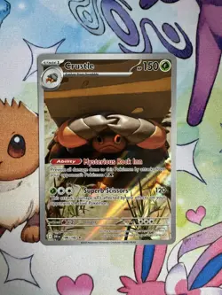 Pokemon TCG Crustle 186/182 Destined Rivals Illustration Rare - Image 3