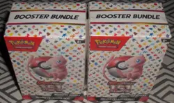 POKEMON TCG: SCARLET & VIOLET 2X 151 BOOSTER BUNDLES NEW IN SEALED BOX - Image 1
