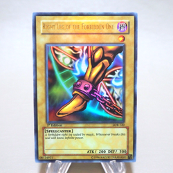 Yu-Gi-Oh Right Leg of Forbidden One LOB-120 1st Edition EX Asian English k616 - Image 1