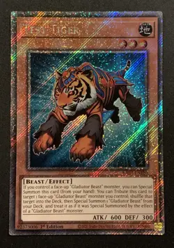 Test Tiger - RA03-EN189 - Platimun Secret Rare - 1st Edition - YuGiOh - Image 1