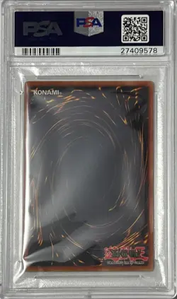2002 Yu-Gi-Oh! PSA 8 NM-MT 'Pot Of Greed' LOB-119 ~SILVER LETTER RARE~ COMPLETER - Image 2