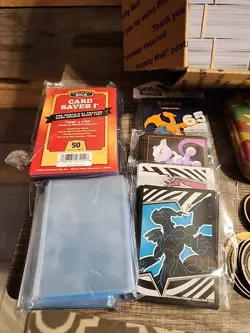 Pokemon Lot Pokemon Bulk Cards Pokemon Coins Penny Sleeve Toploader - Image 2