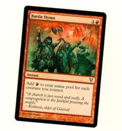 Battle Hymn #128/244 Avacyn Restored Magic The Gathering Single Common Card - Image 3