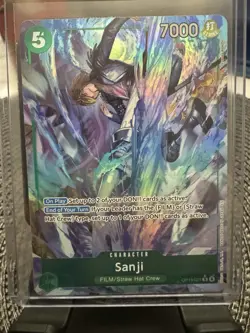 One Piece Card Game TCG Sanji OP13-027 Alt Art M/NM Condition - Image 1