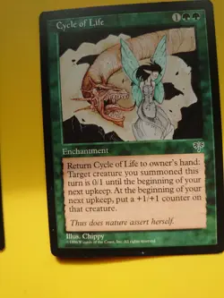 MTG Card. Cycle of Life Mirage ~Enchantment Old Vintage as pictures - Image 2