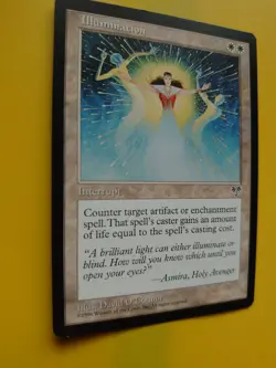 MTG Card. Illumination. Mirage Interrupt Old Vintage as pictures - Image 1