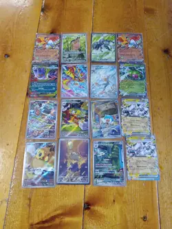 Pokemon Card Lot 20 Binder VMAX VSTAR Lot Full Art Lot Gengar Raboot Mint Rare - Image 1