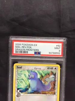 Pokemon Cards: EX Dragon Frontiers Reverse Holo: Seel 62/101: PSA 9 - Image 3