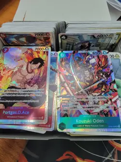 One Piece Card Lot/Packs - 20 R/SR/SEC cards English - Image 1