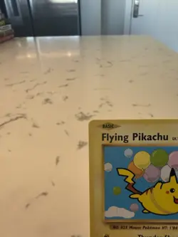 Pokemon TCG Flying Pikachu Card Evolutions 110/108, Regular Secret Rare - Image 2