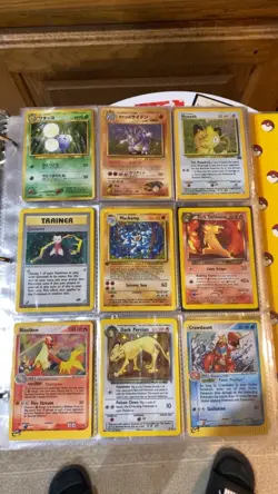 Huge Pokemon Card Collection Wotc Vintage Binder Included Holos & Japanese Slab - Image 2