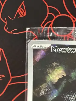 Pokemon 151 Mewtwo 052 Scarlet & Violet UPC Black Star Promo Holo Card *SEALED* - Image 3