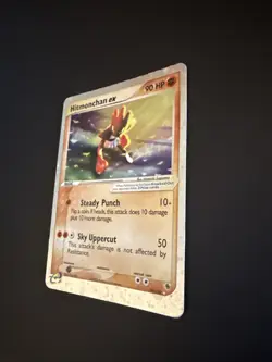 Pokemon TCG Hitmonchan EX Ruby and Sapphire Holo Ultra Rare Card 98/109 - Image 2