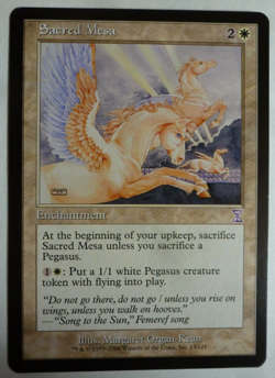 Magic The Gathering Sacred Mesa Time Spiral #13 LP/NM - Image 1