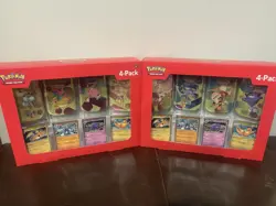 Pokemon Scarlet & Violet 151 -Mini Tins 4 Pack. Sam’s Club Exclusive (Lot of 2 ) - Image 1
