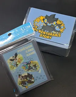 Luxray My Story Deck Case 64 Sleeves Set Pokemon Center Japan Exclusive - Image 1