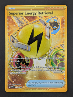 2023 Pokemon Paldea Evolved Hyper Rare Superior Energy Retrieval #277/193 HR - Image 1