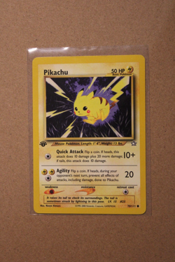 Pokemon TCG Pikachu 70/111 Neo Genesis Regular 1st Edition Vintage - Image 1