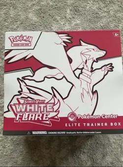 White Flare Pokemon Center Exclusive ETB/Elite Trainer Box (2025) - Sealed - Image 1