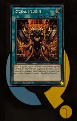 CRBR-EN008 Ryzeal Plugin Super Rare 1st Edition YuGiOh - Image 1