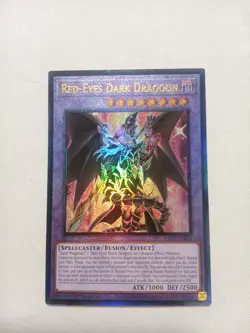Red-Eyes Dark Dragoon 1st Edition Prismatic Ultimate Rare RA02-EN021 Yu-Gi-Oh! - Image 1