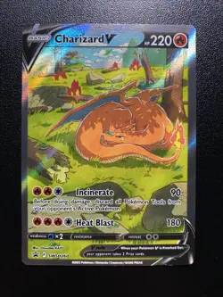 Charizard V - SWSH260 SWSH: Sword & Shield Promo Cards Holo Pokemon TCG NM - Image 1