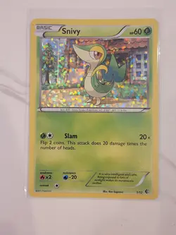 Pokemon TCG Card - Snivy 2011 Mcdonalds Promos 1/12 Holo Promo - NM - Image 1