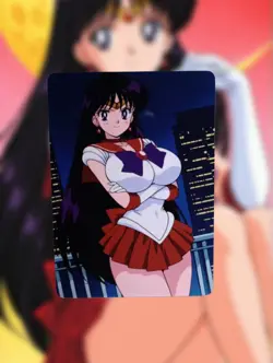 Sailor Mars Sailor Moon Anime Waifu Sexy Goddess Doujin Lewd Hentai Card - Image 1