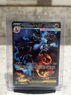 PSA 10 WORTHY Mega Charizard x EX 125/094 Special Illustration Rare Pokemon Card - Image 1