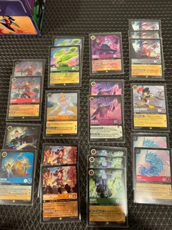 Disney Lorcana Cards Bulk Lot 500+ Cards Mixed Cards Random Card - 1-2-3-4-5-Q1 - Image 3