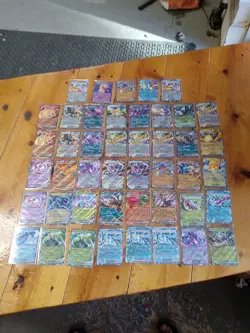 Pokemon Card Lot 45 VMAX VSTAR Lot Full Art Team Rocket Latias Mint Huge Lot - Image 1