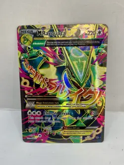 Pokemon TCG Roaring Skies Holo Full Art Ultra Rare Card M Rayquaza EX 105/108 MP - Image 1