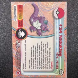 Nidoking Topps Chrome #34 Holo Pack Fresh Pokemon Card (C1) - Image 2