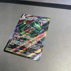Pokemon TCG Rayquaza VMAX Holo Ultra Rare Card Evolving Skies 111/203 NM - Image 2