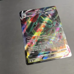 Pokemon TCG Rayquaza VMAX Holo Ultra Rare Card Evolving Skies 111/203 NM - Image 3