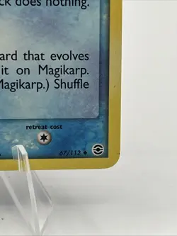 Pokemon TCG Magikarp EX FireRed & LeafGreen Card 67/112 Regular NM 2004 Vintage - Image 3