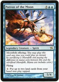 PATRON OF THE MOON X1 MAGIC Mtg BETRAYERS NEAR MINT (NM) 2005 - Image 1