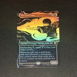 Fire Lord Zuko (Borderless) R Avatar: The Last Airbender 315 NM - Image 1