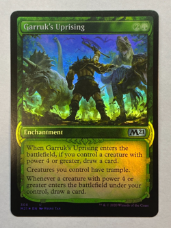MTG - Garruk's Uprising - Showcase - FOIL - Core Set 2021 - Image 1