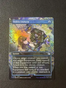 0332 Stolen Uniform - Final Fantasy - Borderless - FOIL - Uncommon - MTG - Image 1