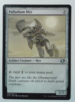 Palladium Myr *Uncommon* Magic MtG x1 Commander 2014 SP - Image 1
