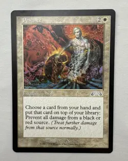 Penance x1 MTG Exodus 1x Magic Excellent Light Play EX LP - Image 1