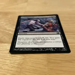 Exsanguinate Scars of Mirrodin Uncommon. 2010. Carl Critchlow. #61 - Image 2