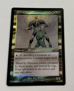 Ertai, the Corrupted (Alt. Art Foil) Planeshift NM Foil Near Mint MTG -- S2G -- - Image 1