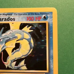 Pokemon TCG Gyarados 7/130 Base Set Unlimited Holo Rare Card NM - Image 3