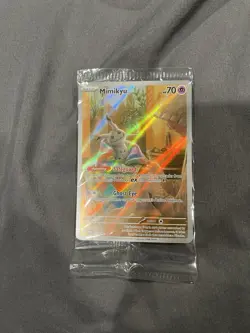 Pokemon Mimikyu TCG Scarlet & Violet Paldea Evolved SVP075 Holo Promo - Image 1