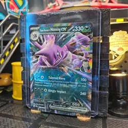 Team Rocket's Nidoking ex Destined Rivals Ultra Rare Pokemon TCG 119/182 SV10 - Image 2